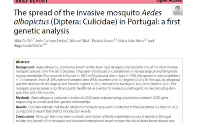 The spread of the invasive mosquito Aedes albopictus (Diptera: Culicidae) in Portugal: a first genetic analysis