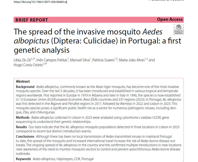 spread invasive mosquito